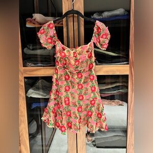For Love Love & Lemons Amelia dress small brand new with tags